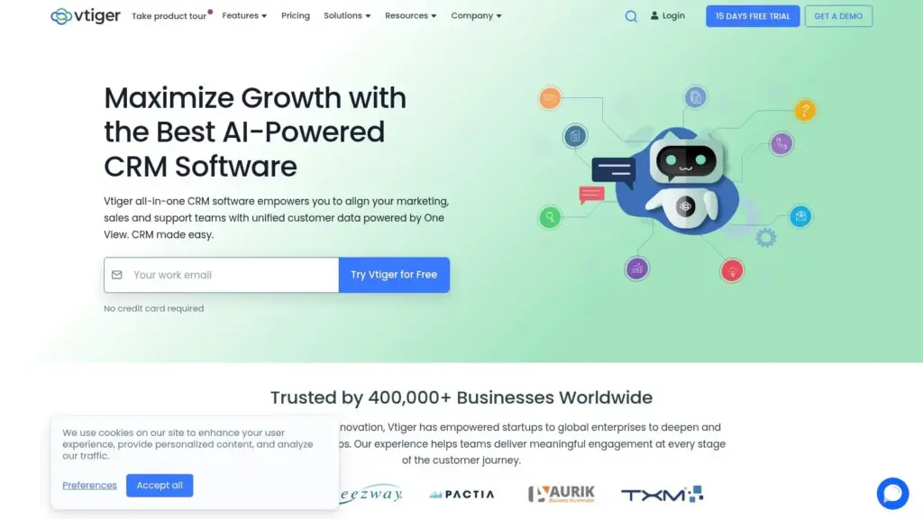The 12 Best Free CRM for Small Business Options in 2026 - Cloudvara